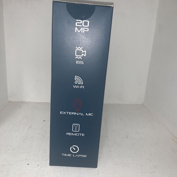 CU-SPC 06 Action Camera 4K Ultra HD 20MP CMOS Sensor Android/IOS Factory Sealed - Picture 2 of 7